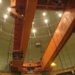 На ЛАЭС-2 окончен предварительный монтаж подкрановых балок полярного крана