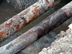 За 10 мес специалисты Красноярскэнергосбыта устранили 45 порывов водопровода в пос. Дубинино