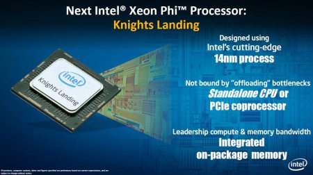 Intel рассказала о процессоре Knights Landing