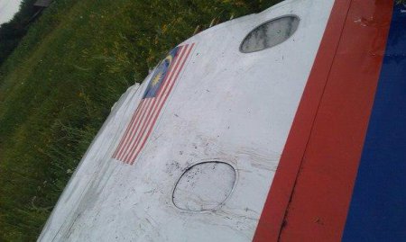 Boeing 777 разбился на территории Украины близ российской границы