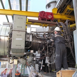 Завершен ремонт газотурбинной установки ТЭЦ-2 в Воронеже