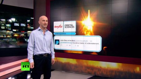 Ударная волна от взрыва ракеты-носителя Antares накрыла социальные сети