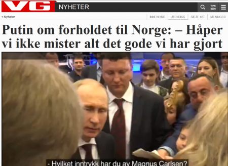 Владимир Путин надеется на улучшение отношений с Норвегией. Но готова ли Сульберг к "оттепели"?