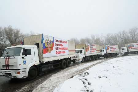 Согласована дата отправки 11 гум. конвоя для Донбасса