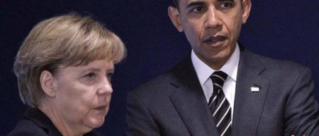 Обама и Меркель обсудили дальнейшее предоставление финансовой помощи Украин ...