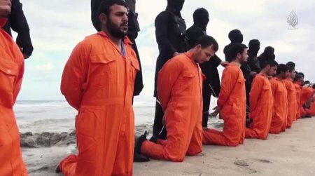 Боевики «Исламского государства» распространили видеозапись казни 21 египет ...
