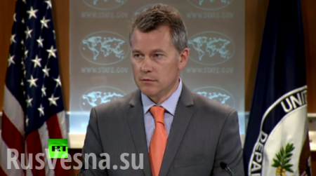 Представитель Госдепа США ушел от ответов на вопросы об обстреле Горловки (ВИДЕО)