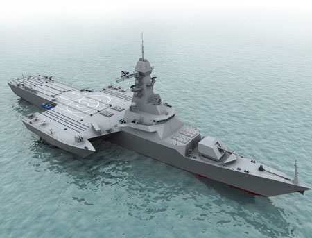 Боевые тримараны: перспективная разработка для ВМФ России