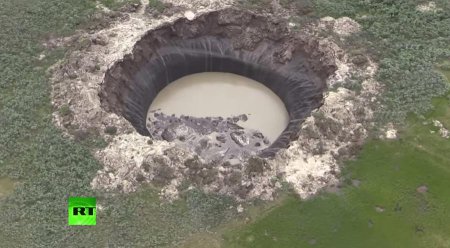 Тайна ямальского кратера: корреспондент RT попытался разгадать загадку сиби ...