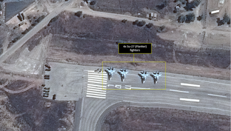 Боевые истребители Су-30 переброшены в Сирию