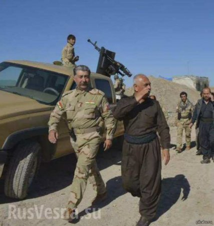 Курдскими ополченцами командует двойник Сталина (ФОТО)