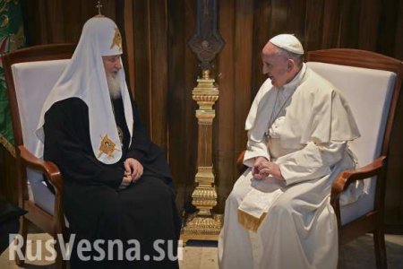 Сенатор Саблин: Патриарх Кирилл и папа Римский понимают свою ответственность за судьбу христиан и судьбу мира