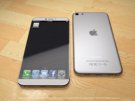 В сети появились фото металлической рамки iPhone 7