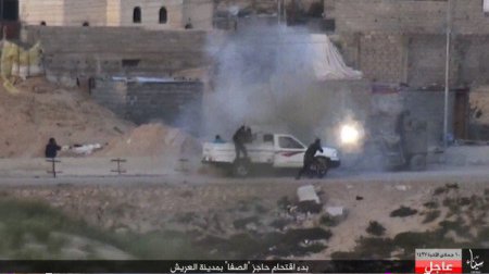 ИГ заявило о захвате техники и оружия в результате атаки египетского блокпоста Ас-Сафа на севере Синая