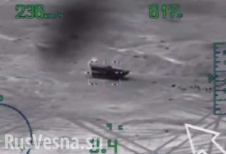 Российский Ми-28 уничтожает террористов ИГИЛ в Пальмире — уникальные кадры (ВИДЕО)