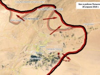 Сирийская армия расширила зону контроля к северу от Пальмиры