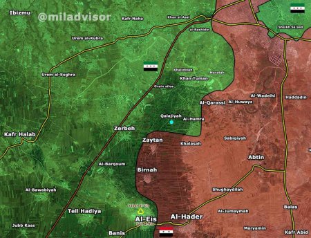 Исламисты захватили несколько селений в ходе наступления южнее Алеппо