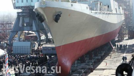 Черноморский флот РФ получил новейший фрегат «Адмирал Эссен»