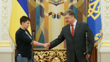 Савченко предлагает заменить президента на вече или военную диктатуру