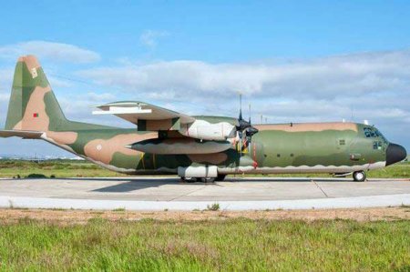 В Португалии загорелся при взлете и разбился военно-транспортный самолет C-130