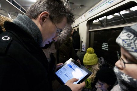 Каждый четвертый пассажир метро Москвы подключается к Wi-Fi