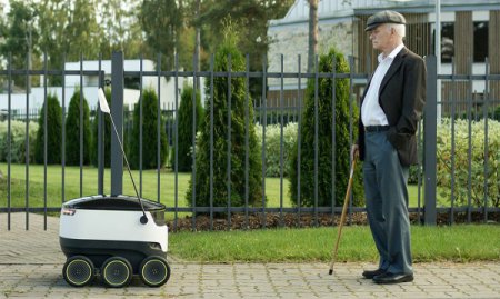 В Великобритании создали автономного робота-доставщика