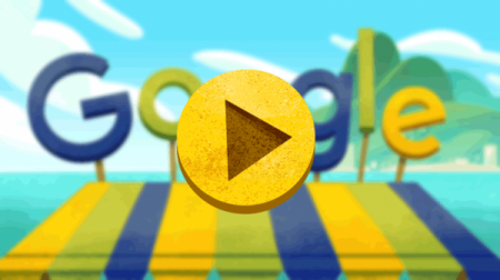 Google отмечает старт Олимпийских игр с Doodle Fruit Games