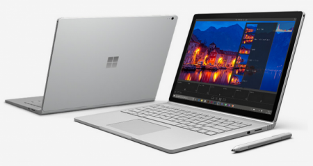 Microsoft перенесли дату выхода Surface Book 2