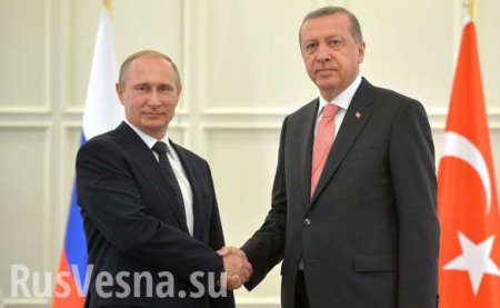 Путин провёл встречу с Эрдоганом (ВИДЕО)