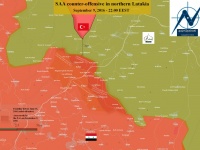 Сирийская армия взяла несколько высот в пр. Латакия и снова приблизилась к  ...