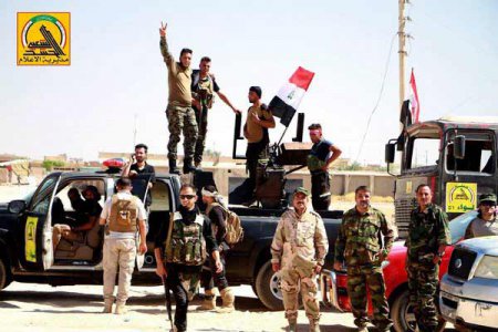 Иракская армия наступает в районе Ширкат на севере провинции Салах ад-Дин