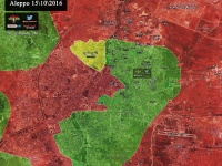 Сирийская армия взяла район Инзарат на севере Алеппо и большую часть района ...