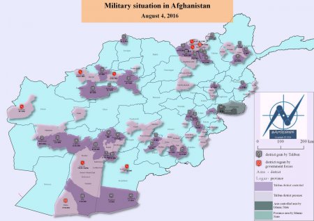 Талибы захватили уезд в провинции Фарьяб и несколько районов в провинции Фарах