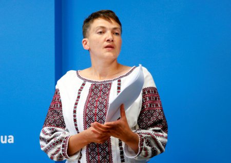 Савченко записала обращение к Захарченко