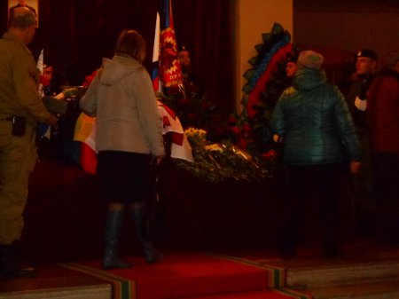 В Донецке началась церемония прощания с Героем ДНР, полковником Арсеном Павловым