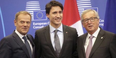 Евросоюз и Канада подписали соглашение о зоне свободной торговли