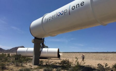Первый пассажирский вакуумный поезд Hyperloop появится в США к 2020 году
