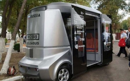 В 2018 году улицы Москвы наполнятся беспилотными автобусами «MatrEshka»