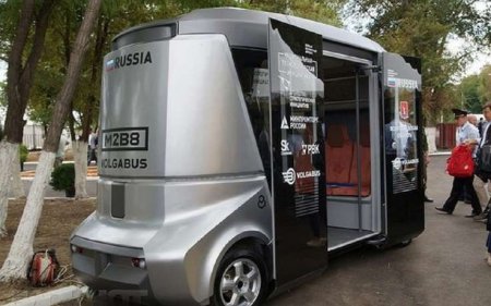 В 2018 году улицы Москвы наполнятся беспилотными автобусами «MatrEshka»
