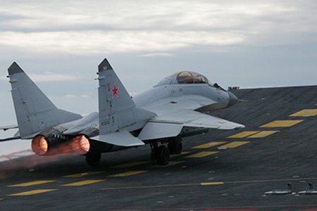 Авария МиГ-29КР в Средиземном море - отказов на самолете не было - Военный Обозреватель