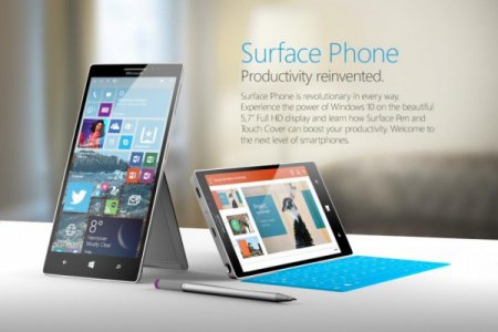 Характеристики флагмана Surface Phone стали известны от сотрудников Microso ...
