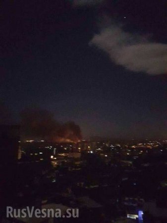 Опубликована видеозапись атаки ВВС Израиля на военный аэродром в Дамаске (ФОТО, ВИДЕО)