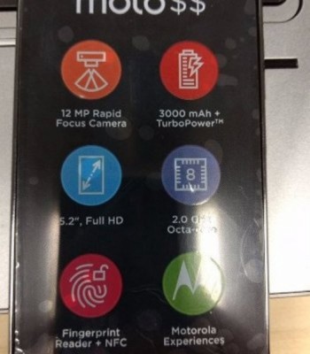 Сеть уже располагает «живым» фото нового флагмана Moto G5 Plus