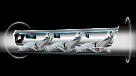 С помощью Huperloop Pod Competition можно испытать на себе виртуальную реал ...