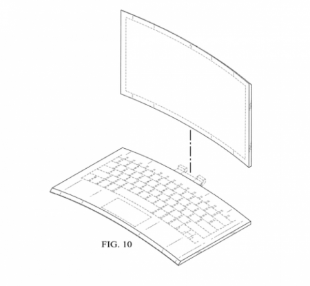 Компания Intel разрабатывает изогнутый ноутбук