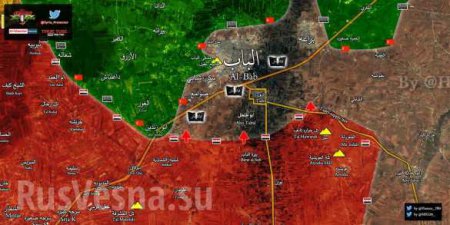 Армия Сирии прорвала оборону ИГИЛ и столкнулась в бою с турецкими силами под Аль-Бабом (ВИДЕО, КАРТА)