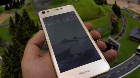 Hisense представили смартфон с двумя дисплеями