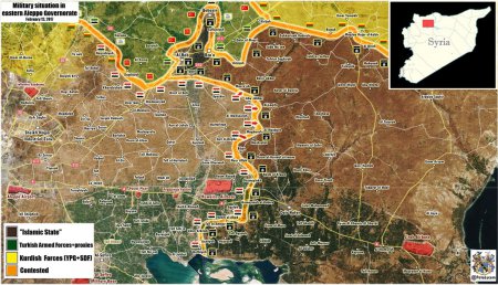 Сирийская армия освободила до 9 селений к юго-востоку от Аль-Баба - Военный Обозреватель