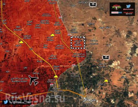 Стремительным ударом «Тигры» и ВКС РФ выбивают ИГИЛ из десятка поселков в Алеппо (ВИДЕО+КАРТА)