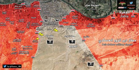 Сирийская армия пытается снять блокаду аэродрома в Дейр-эз-Зоре - Военный Обозреватель
